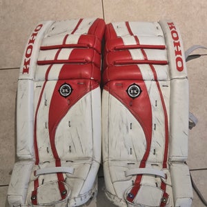 Koho 588 Revolution Goalie Leg Pads 30" + 1" (Used)