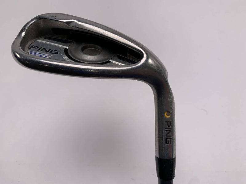 Ping G 2016 Sand Wedge SW Gold Dot 4* Flat CFS 70g Regular Graphite Mens RH
