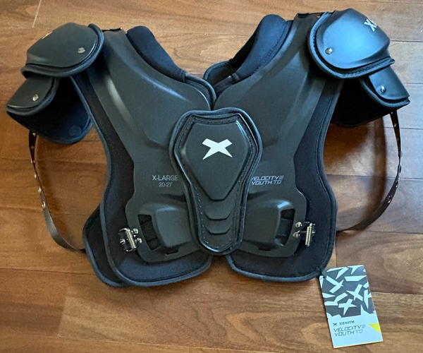 Extra Large Youth Xenith Velocity 2 Shoulder Pads (New)