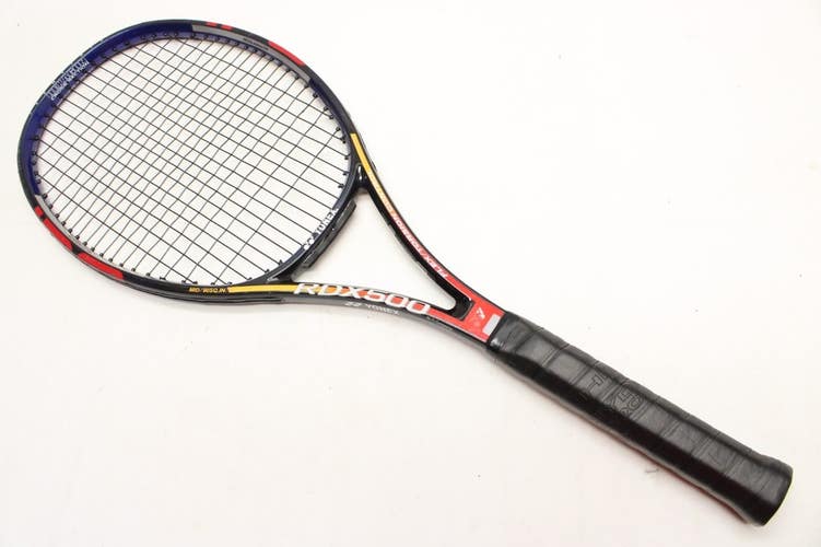 YONEX RDX 500 90 MIDSIZE TENNIS RACQUET (4 3/8) NEW GRIP. LONG TERM STORAGE
