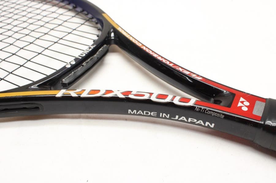 YONEX RDX 500 90 MIDSIZE TENNIS RACQUET (4 3/8) NEW GRIP. LONG