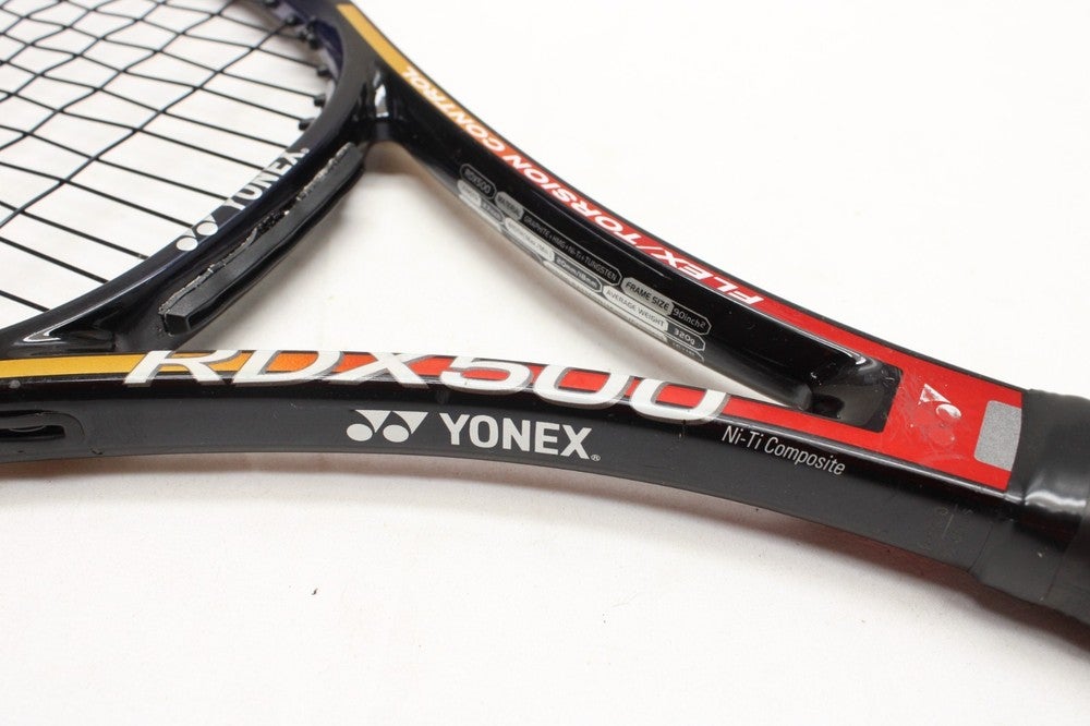 YONEX RDX 500 90 MIDSIZE TENNIS RACQUET (4 3/8) NEW GRIP. LONG