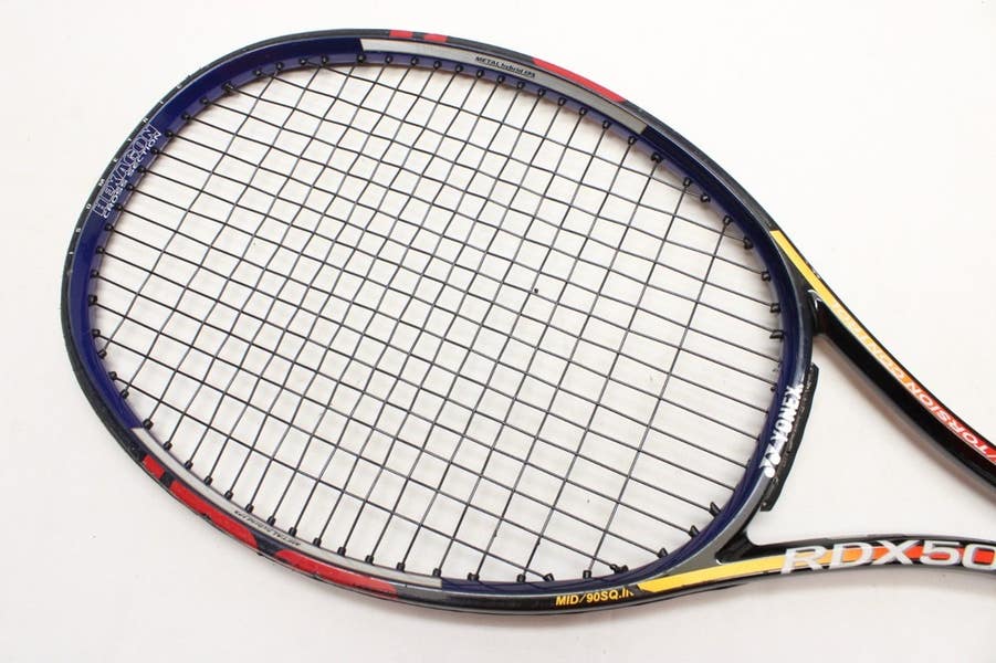 YONEX RDX 500 90 MIDSIZE TENNIS RACQUET (4 3/8) NEW GRIP. LONG