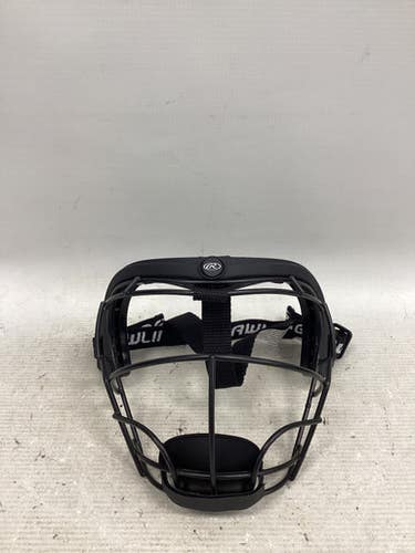 Used Rawlings FIELDERS MASK BB/SB Fielders Mask Black One Size 11851-S000041824