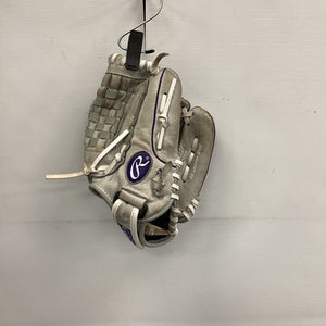 Used Rawlings SURE CATCH BB/SB Glove RH Throw Grey 12" 11851-S000041823