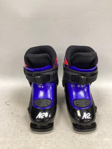 Used K2 LUVBUG-1 Girls DH Ski Boot Black 180 MP - Y11 11851-S000041663