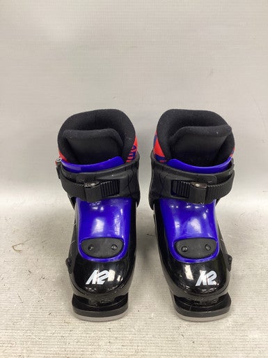 Used K2 LUVBUG-1 Girls DH Ski Boot Black 180 MP - Y11 11851-S000041663