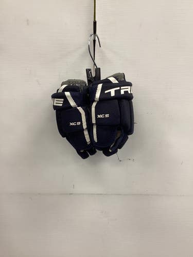 Used True XC9 Youth Gloves Navy Blue 8" 11851-S000041734