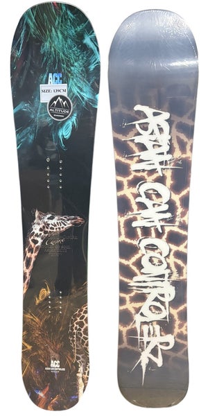 ASIAN CAN CONTOROLERZ "CASINO" GIRAFFE ALL-MOUNTAIN SNOWBOARD 139CM/54.5" LONG