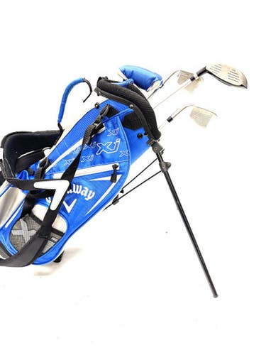 Used Callaway XJ Jr Package Set RH Royal Blue 5 Piece 11860-S000302804