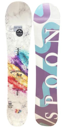 WOMEN'S SPOON "STORY" HYBRID ALL-MOUNTAIN SNOWBOARD - 139CM/54" LONG