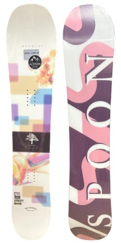 WOMEN'S SPOON "BOUQUET" HYBRID ALL-MOUNTAIN SNOWBOARD - 139CM/54" LONG