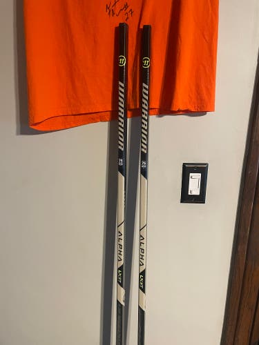 Senior Warrior Alpha LX3 Left Hand Hockey Sticks W03 75 Flex (New)