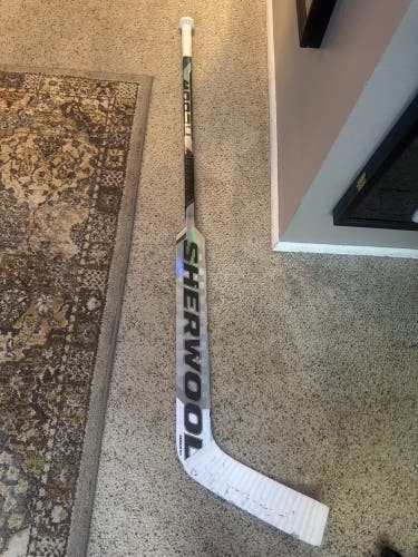 Senior Sher-Wood Rekker Regular Goalie Stick 24" Paddle (Used)