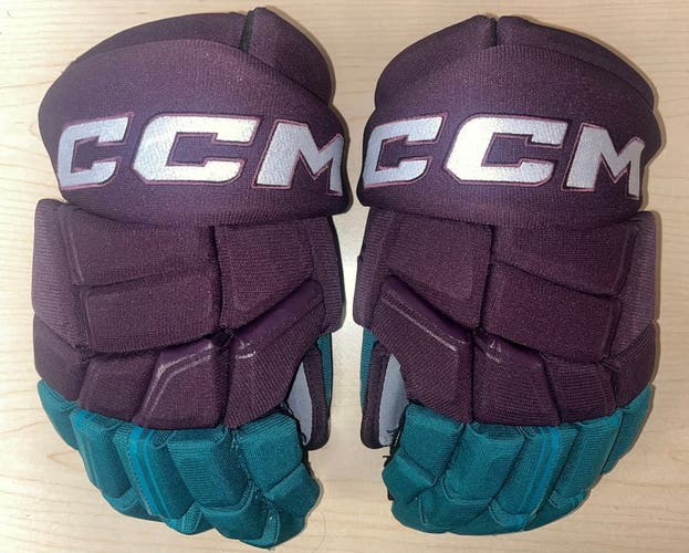 Anaheim Ducks 30th Anniversary CCM HGCL Gloves 14”