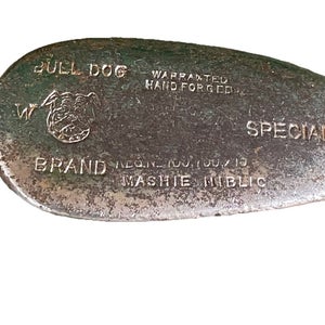 Bull Dog Brand Warranted Hand Forged Special Mashie Niblick RH Hickory Shaft 36"