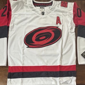 Carolina Hurricanes Sebastian Aho White Jersey #20 Adult Large (52)NWT