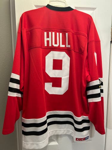 Chicago Blackhawks Bobby Hull Heroes of Hockey Red Large Men's CCM Jersey