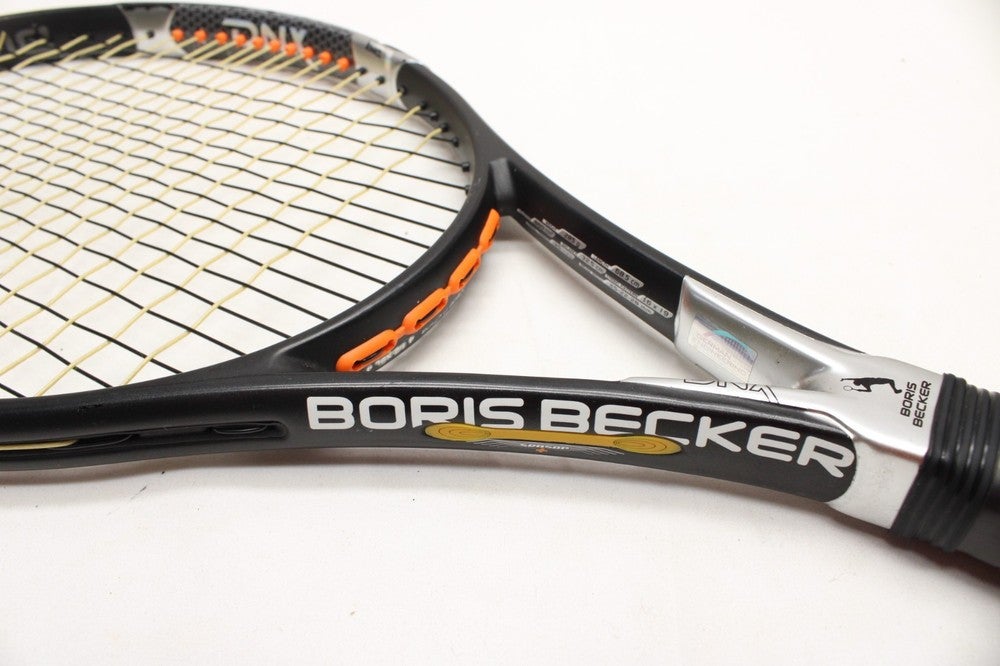 テニスラケット boris becker v1 midplus BORIS BECKER V1 MIDPLUS TENNIS RACQUET (4 1/2) AUTH. DEALER DEMO