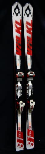 VOLKL RTM 81 SKIS SIZE 176 CM WITH MARKER BINDINGS