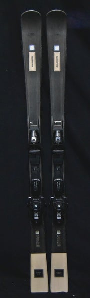 SALOMON S MAX N8 SKIS SIZE 160 CM WITH SALOMON BINDINGS