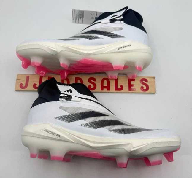 Adidas Adizero Impact+ TPU Baseball Cleats White Black  display picture 1