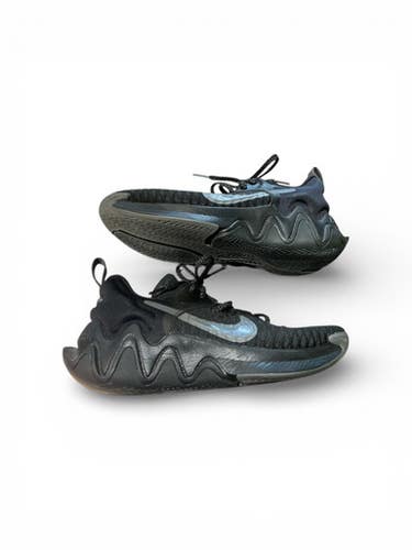 Used Nike GREEK FREAK Basketball Shoes Black Senior 8 11873-S000229178