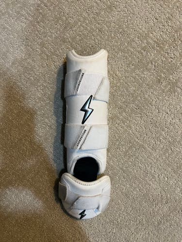 White Senior Shin Guards (Used)