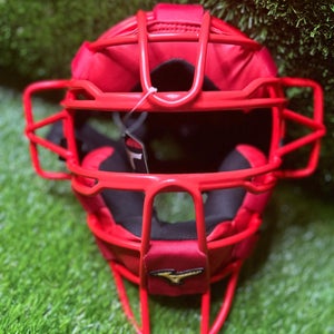 Samurai Baseball Catcher's Mask Red (NEW)