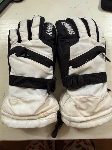 (New) Swany Kids X-Over Jr. Gloves White Medium