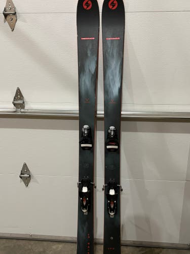2023 Blizzard Bonafide 97 177 cm All Mountain Skis With Bindings Max Din 12 (Used)