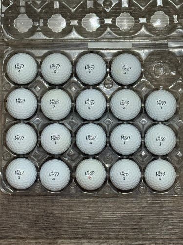 19 Vice Pro Plus Golf Balls - 5A/4A Condition
