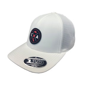 NEW Black Clover Live Lucky California Vibe HD Patch White Snapback Golf Hat/Cap