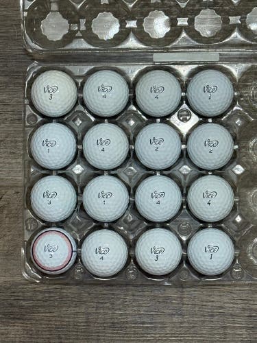 16 Vice Pro Golf Balls - 5A/4A Condition