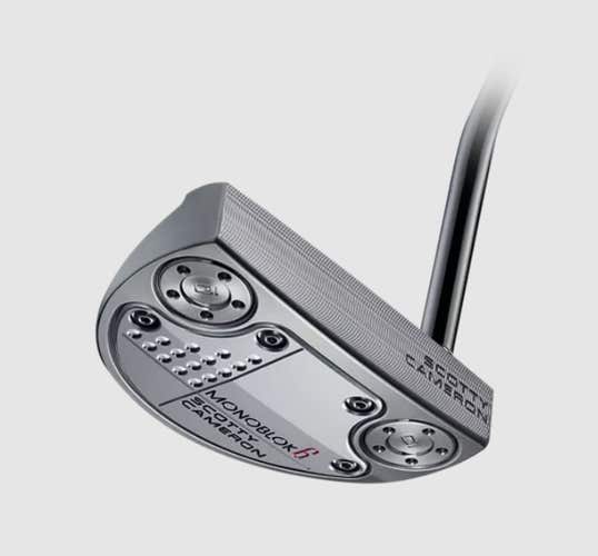 Scotty Cameron Monoblok 6 Putter 33" (Mallet, Mid-Bend) 2022 Titleist NEW