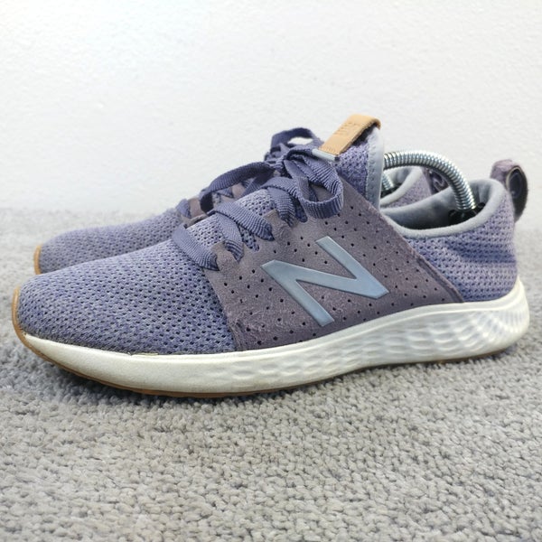 New Balance Fresh Foam Sport V1 Womens Size 7.5 Running Shoes Blue Lavender