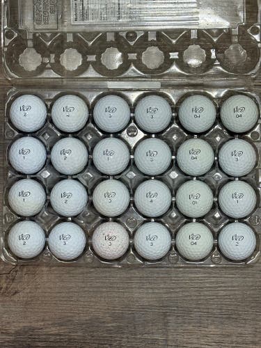 24 Vice Golf Balls - Various Models (Pro Soft, Pro Zero, Drive, Pro Air) 5A/4A