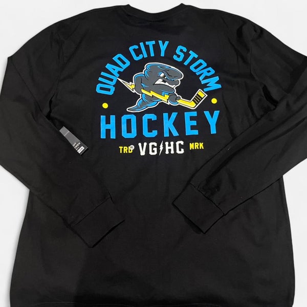 SPHL Quad City Storm Long Sleeve Shirt – Violent Gentlemen (NWT, XL)