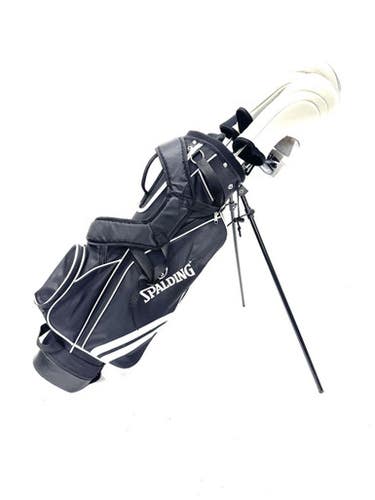 Used Spalding MOLITOR Jr Package Set RH Black 8 Piece 11860-S000302556