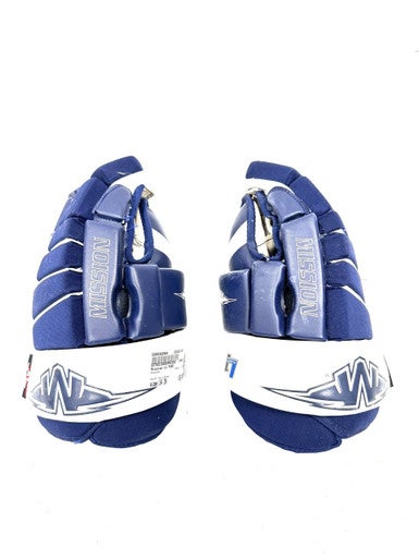 Used Mission L1 PURE Senior Gloves Navy Blue 14" 11860-S000302580
