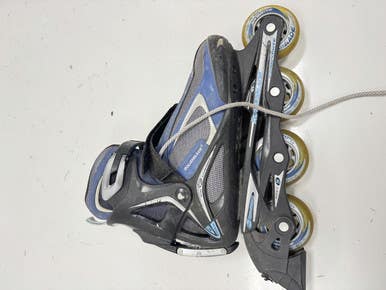 Used Rollerblade ABEC5 Senior Rec Fitness Skates Black Senior 8 11860-S000302585
