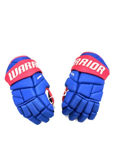 Used Warrior ALPHA PRO Junior Gloves Royal Blue 11" 11860-S000302413
