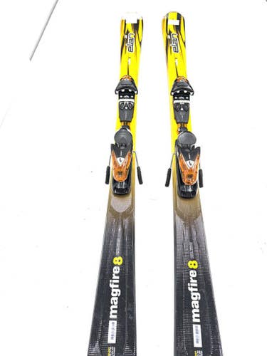 Used Elan MAGFIRE 8 Mens DH Ski/Binding Orange 160 cm 11860-S000302419