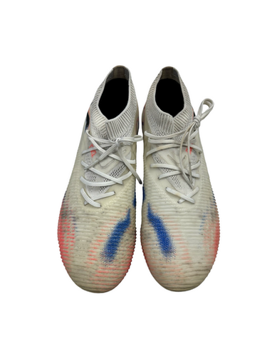 Used Puma FUTURE Soccer Cleats White Senior 8.5 11613-S000174507