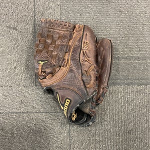 Used Mizuno SLIDER BB/SB Glove RH Throw Brown 11" 11614-S000227982