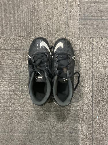 Used Nike SOFTBALL BB/SB Cleats Black Junior 04 11614-S000227954