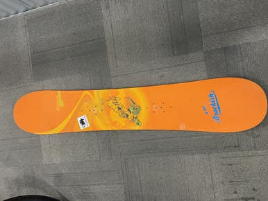 Used BURTON CHOPPER 137 Mens Snowboard Only Orange 137 cm 11614-S000228089