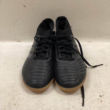 Used Adidas PREDATOR Soccer Indoor Shoes Black Junior 04 11725-S000496195