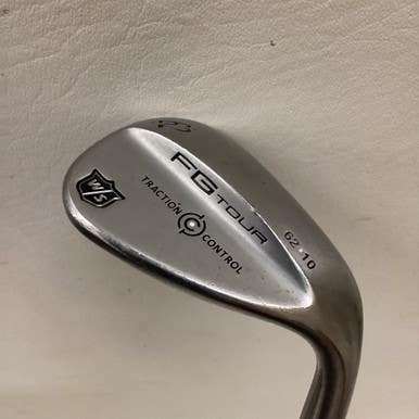 Used Wilson FG TOUR TRACTION CONTROL Golf Wedge Mens RH 62 Degree 11725-S000496172