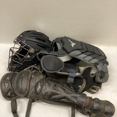 Used Mizuno SAMURAI YOUTH W/HELMET Catchers Equipment Other 11725-S000496125
